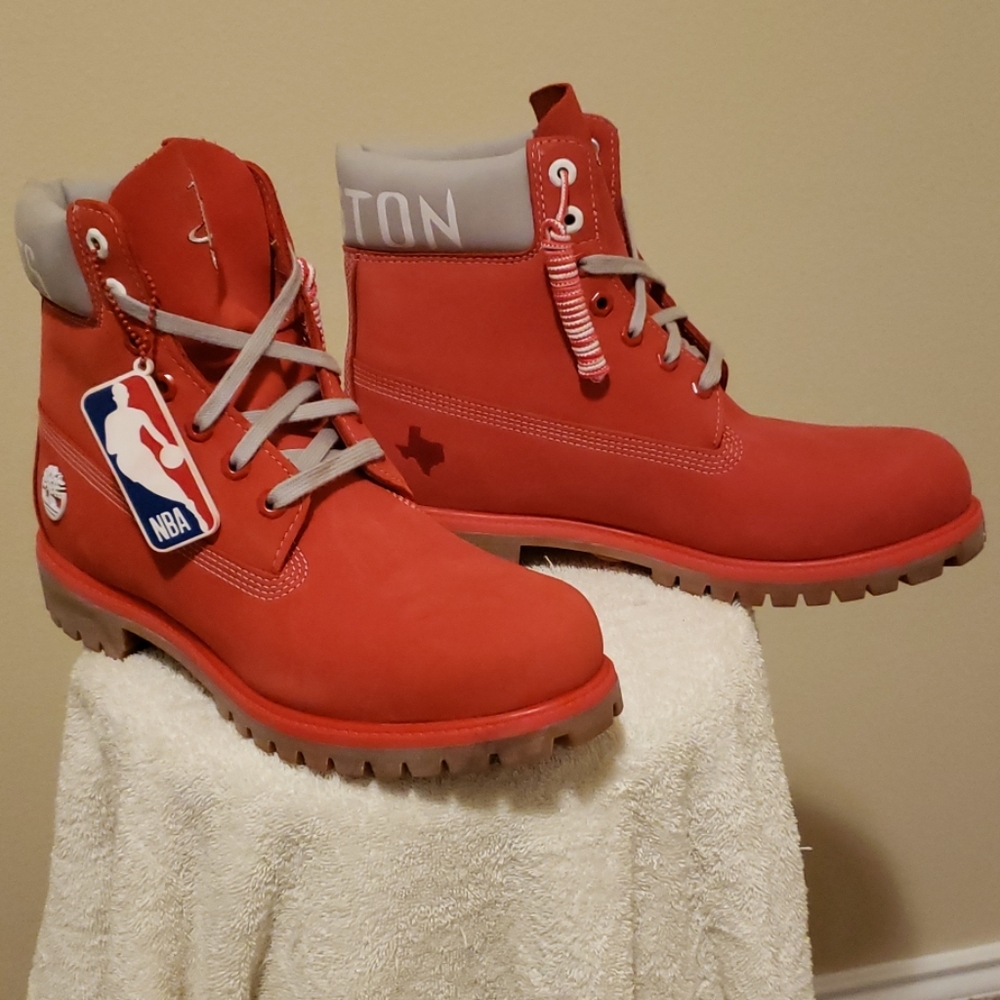 🔥Limited Edition(Red Suade Timberland boots)